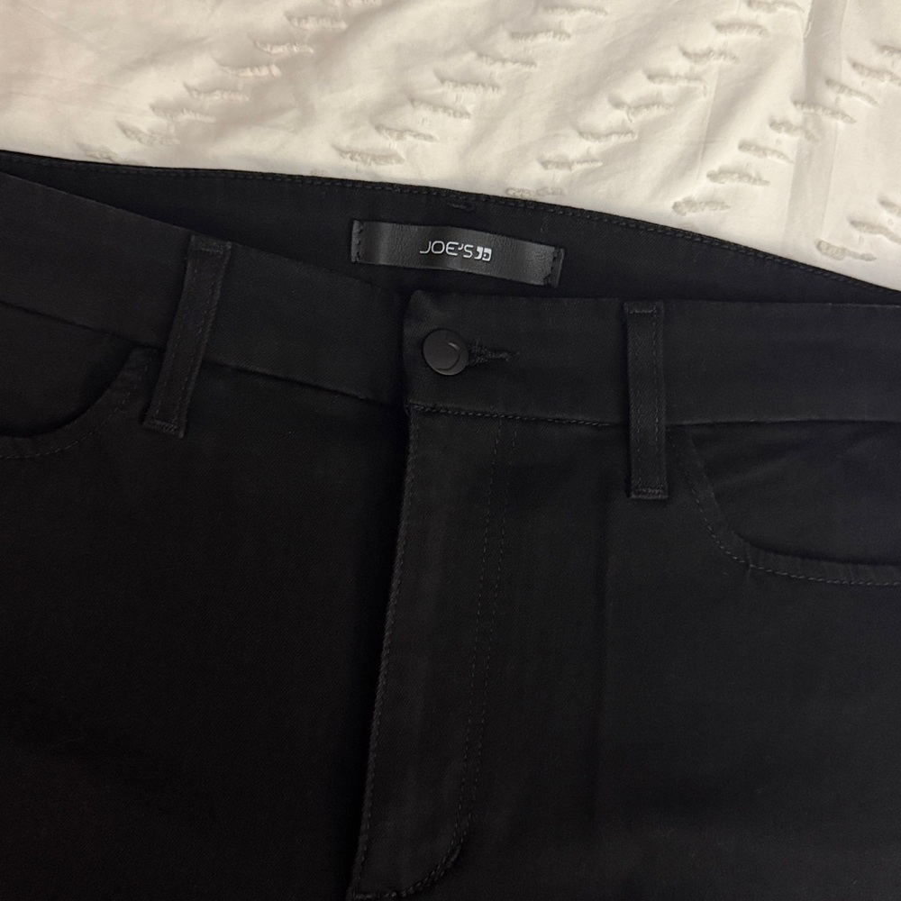 Joe's Jeans Black High Rise Skinny Ankle Pants - Picture 2 of 7